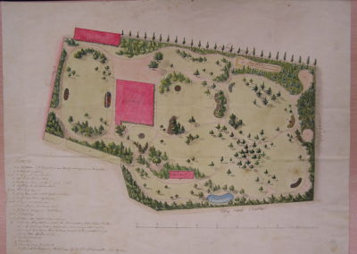 Plán parku_19. st.